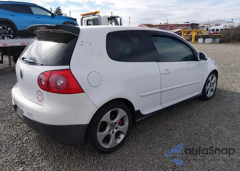 2009 Volkswagen Gti 2-Door из США, поврежденный, VIN WVWFD71K39W135507
